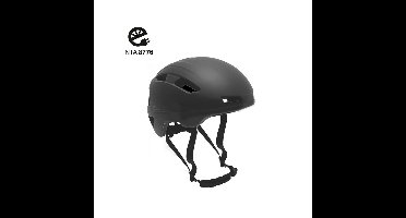 Falkx Snorscooter / Speed pedelec helm - Maat XL ( 62-63CM) - Mat Zwart - Unisex - NTA 8776 Goedgekeurd - Geschikt Voor Helmplicht