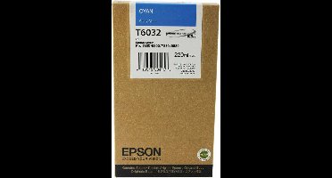 Epson T603200 - Inktcartridge / Foto Cyaan