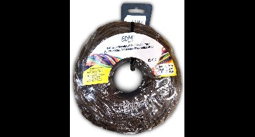 Kabel voor Parallele Interface EDM 11992 Bruin 25 m 3 x 1 mm