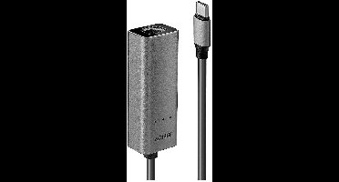 LINDY Netwerkadapter 2.5 GBit/s USB-C 3.1 Gen 1, Gigabit-LAN (1/2.5 Gbit/s), RJ45