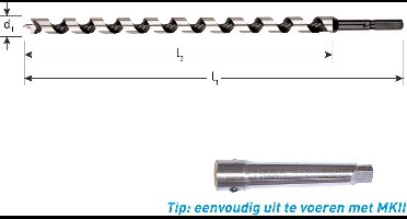 Rotec Slangenboor GOLD-LINE, ø12x250x320