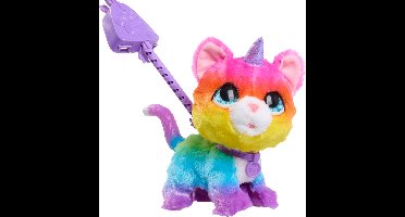 FurReal WalkaLots Big Wags Unicorn Kat - Interactieve pluchen Knuffel