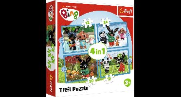 Trefl 4in1 (12, 15, 20, 24) - Happy Bing / Acamar Films Bing