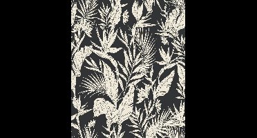 Dutch Wallcoverings - Omura- Lucia Forest zwart - A71103