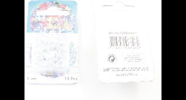 Scrapbooking Eyelet Bloem 10mm 15 stuks Zilver  Gat 4 mm