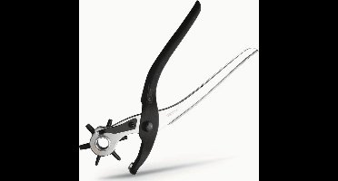 Gereedschapsgordels,Gereedschapsriemen,perforator, riemperforatortang, lederen perforatorgereedschap voor meerdere gatmaten, lederen perforator voor riemen, riemponsdiameter: 4,5/4 /3,5/3/2,5/2 mm