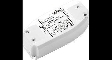 Dehner Elektronik SE 8-12VL LED-transformator Constante spanning 8 W 0.67 A 12 V/DC Geschikt voor meubels, Overbelastin