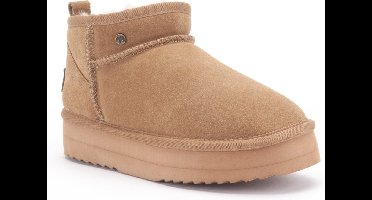 Warmbat Durack Vrouwen Laarzen - Cognac - Maat 38