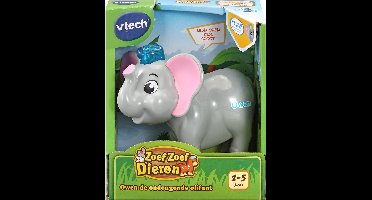 VTech Zoef Zoef Dieren - Owen de Ondeugende Olifant - Educatief Speelfiguur - Dieren Speelgoed - Cadeau - Kinderspeelgoed 1 Jaar tot 5 Jaar