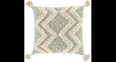 Unique Living - Sierkussen Dahlia Tea Green -45x45cm