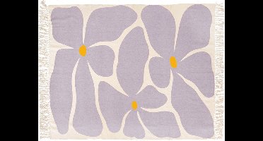 Unique Living - Plaid Melia Lila -125x150cm