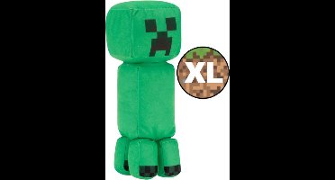 Creeper – Minecraft Pluche Knuffel XL 70 cm - Minecraft Plush Toy - Speelgoed Knuffels voor Kinderen Jongens Meisjes - Steve, Creeper, Alex, Enderman, Pig, Llama, Wolf, Ocelot