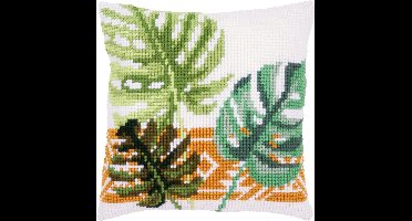 Vervaco - Kruissteekkussen kit - Botanical - PN-0165496 - Borduren - Borduurpakket - Borduurpakket volwassenen - Borduurpakket kind