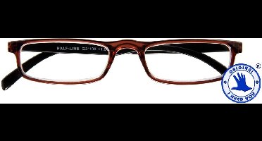 Leesbril i need you +1.00dpt half-line bruin