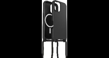 Otterbox - React Necklace Mag geschikt voor iPhone 16 Hoesje - zwart