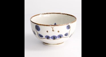 Tokyo Design Studio – Kawaii – Kat Neko – Kom – Blauw – 13.7×7.4cmh – 500ml