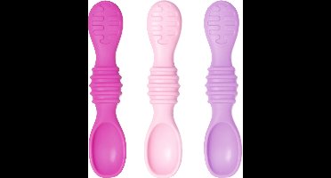 Bumkins - Siliconen diplepels (3 stuks) - Lollipop