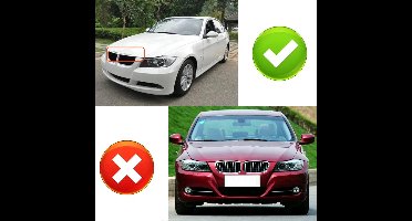 Sport Grill Grille Mat Zwart Performance Look Passend Voor Bmw 3 serie E90 E91 318 320 325 330 335 M3 Nieren