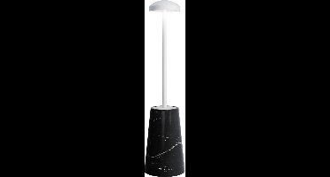 Villeroy & Boch tafellamp Siena | Wit met marmeren voet | Oplaadbaar | Spatwaterdicht