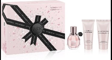 Viktor & Rolf Flowerbomb Gift Set 30 ml Eau de Parfum + 50 ml Bodylotion + 40 ml Body Cream