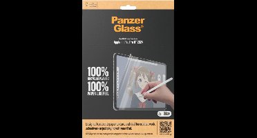 PanzerGlass GraphicPaper Ultra-Wide Geschikt voor Apple iPad Pro 11 (2024) - Screen Protector Papier Gevoel - Gerecycled Plastic - Case Friendly