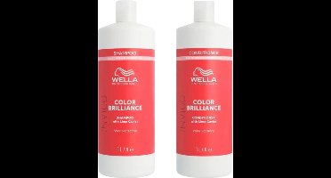 Wella - Color Brilliance Shampoo & Conditioner Fine Liter Set - 2x1000ml