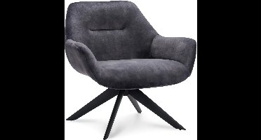 Decomeubel - Fauteuil Vegas kleur - Antraciet