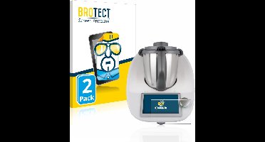 BROTECT - Screenprotector voor Vorwerk Bimby TM6 - Folie Beschermfolie transparant 2 Stuks