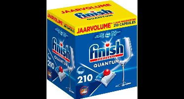 Finish Powerball Quantum All-in-1 Vaatwascapsules 210 stuks