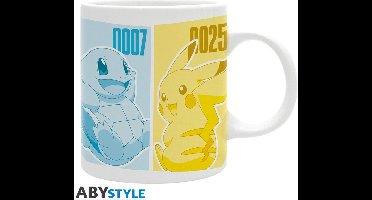 Pokémon Pikachu & Kanto Starters Unisex Kop - meerkleurig - Standard