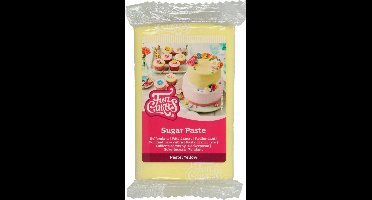 FunCakes Rolfondant - Pastel Geel - 250g - Fondant - Taartdecoratie