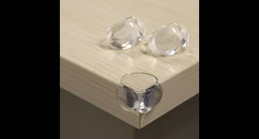 New Age Devi - 4x Hoekbeschermers - Transparanmt - Eenvoudig te plaatsen met zelfklevende stickers