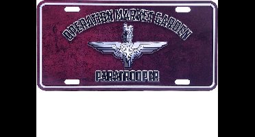 Amerikaans nummerbord - Operation Market Garden Para Trooper