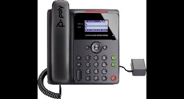 POLY EDGE B30 IP telefoon Zwart 16 regels