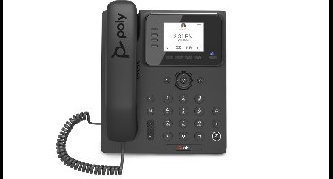 Poly CCX 350 Business Media Phone voor Microsoft Teams met PoE-ondersteuning
