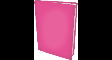 Rekbare boekenkaften A4 - 8 x Roze