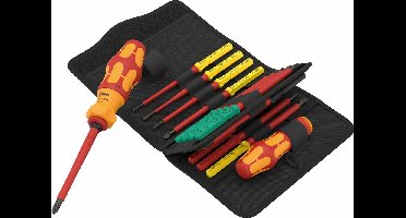 Wera Schroevendraaierset VDE 17-delig Kruiskop Phillips, Plat, Pozidriv, Torx