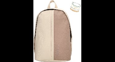 Zebra Rugzak Duo Colours Camel - kinderrugtas, rugtas, kinderrugzak + ibiza armbandje