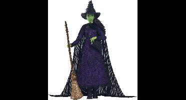 Mattel-Wicked-Elphaba pop met gevlochten haar en meerdere poses - Wicked - HXY38