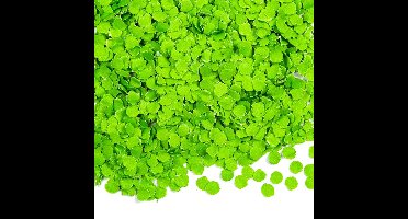 100 gram Confetti Appel groen rond papier - Feest Party Feestje Verjaardag Decoratie