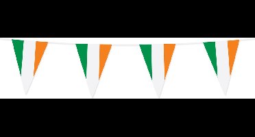 Vlaggenlijn Ierland 10 Meter - Voetbal EK WK Landen Feest Versiering Decoratie