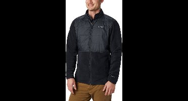 Columbia Basin Butte™ Full Zip Fleece II Men's Outdoorvest - BLACK - Maat S