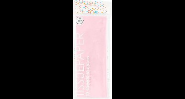 Globos Tissuepapier 10 Vellen Baby Roze, 50x70cm