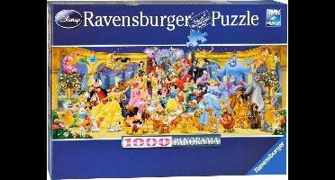 Ravensburger Panorama Puzzel Disney Groepsfoto - Legpuzzel - 1000 stukjes