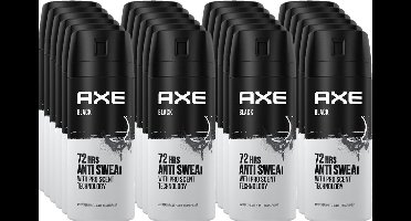 Axe Deospray - Dry Black- Deodorant - 150 ml - Voordeelverpakking 24 stuks