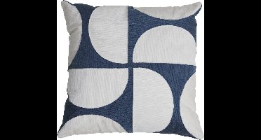Light & Living - Kussen USERA - 45x45cm - Blauw