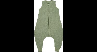 Meyco Baby Uni baby winter slaapoverall jumper - pre-washed hydrofiel - olive green - 80cm - 2.0 TOG