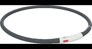 Trixie Usb Flash Lichtgevende Band Ø 10 Mm - Hondenveiligheidslampje - 70 cm Zwart Xs-Xl