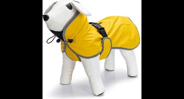 Beeztees Caro - hondenjas - regenjas geel 24cm