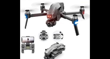 LUXWALLET® SkyLine³ 15-30KM/h – 3KM Bereik – Gimbal - GPS 5Ghz - Drone – FPV - Quadcopter – 2x Accu + Draagtas + 32GB Micro SD kaart